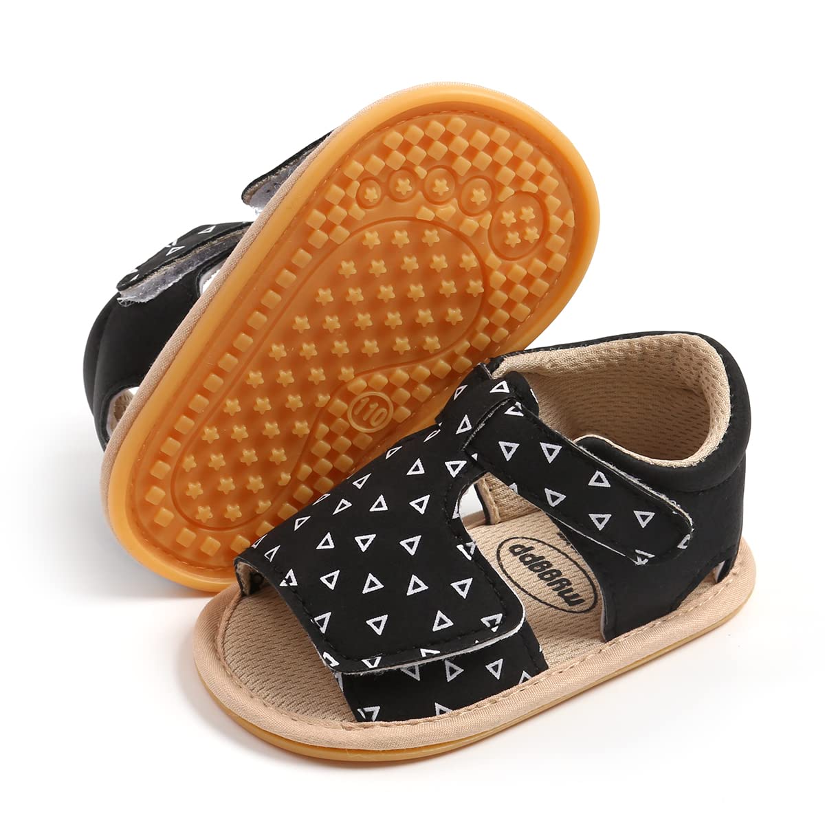 GAISUMMI Baby Girls Sandals Summer Bowknot Infant Crib Shoes Toddler Pu Leather Soft Rubber Sole First Walkers