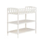 Dream On Me Emily Changing Table In Natural, Comes With 1" Changing Pad, Features Two Shelves, Portable Changing Station, Made Of Sustainable New Zealand Pinewood