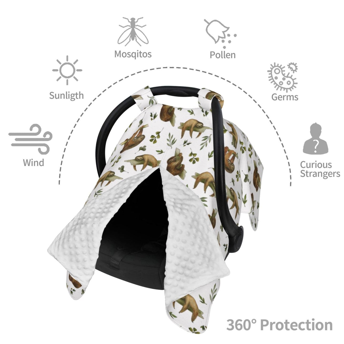 Butterfly Car Seat Cover for Baby in Winter Summer, Nursing Cover for Mom Butterfly Baby Stuff for Baby Girl Boy