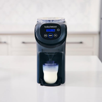 Baby Brezza Formula Pro Mini Baby Formula Mixer Machine Fits Small Spaces and is Portable for Travel– Bottle Makers Makes The Perfect Bottle for Your Infant On The Go, Charcoal