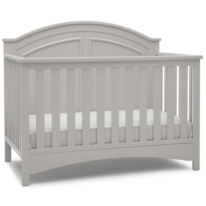 Delta Children Perry 6-in-1 Convertible Crib - Greenguard Gold Certified, Bianca White