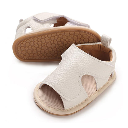 E-FAK Baby Boys Girls Summer Sandals Outdoor Beach Anti-Slip Rubber Soft Sole Newborn Toddler First Walker Shoes