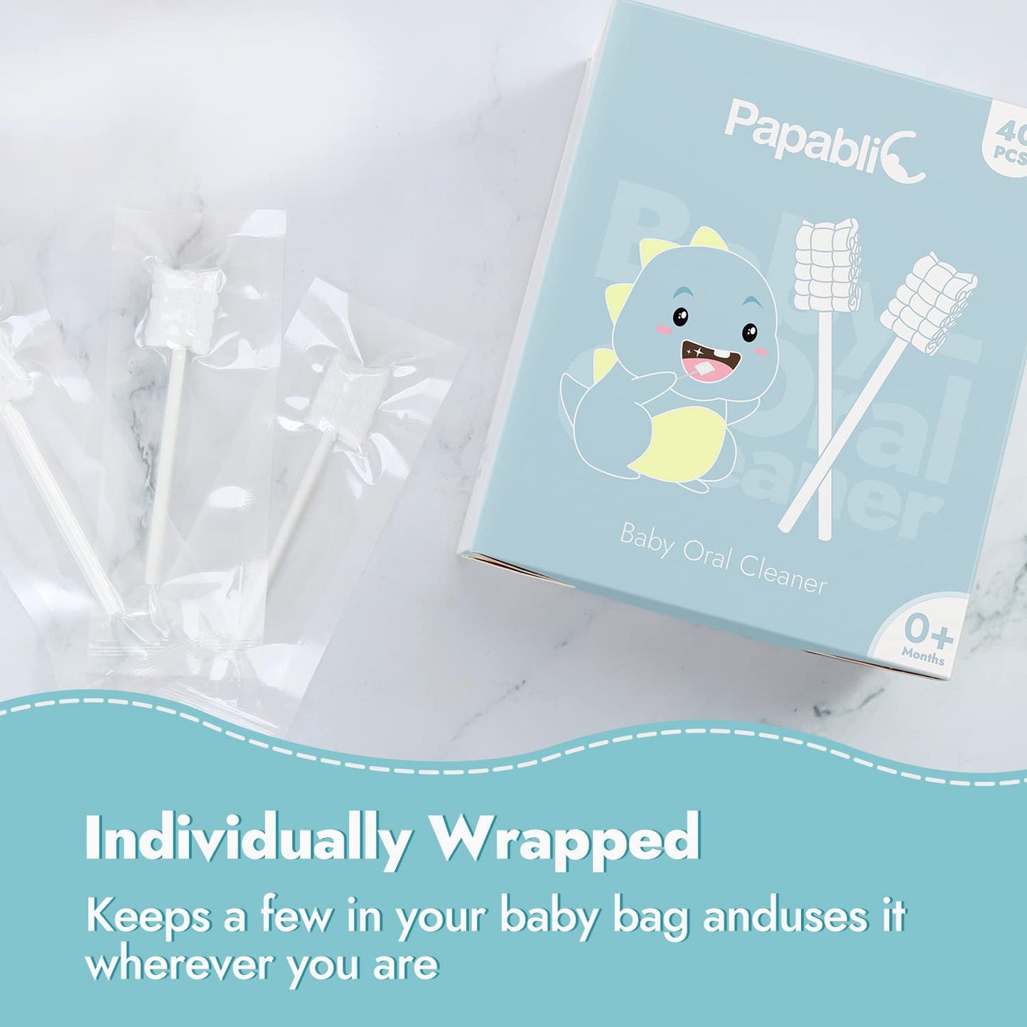 Papablic Baby Tongue Cleaner and Bottle Washer Pro