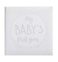Kate & Milo Baby’s First Year Baby Memory Journal, Gender-Neutral Keepsake, Baby Milestone Memory Book and Photo Album, Perfect for Baby Showers, For New and Expecting Parents, Sky and Elephant