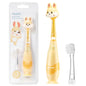 Papablic Toddler Sonic Electric Kids Toothbrush for Ages 1-3 Years, Baby Electric Toothbrush with Cute Penguin Cover and Smart LED Timer, 2 Brush Heads (Pippin)