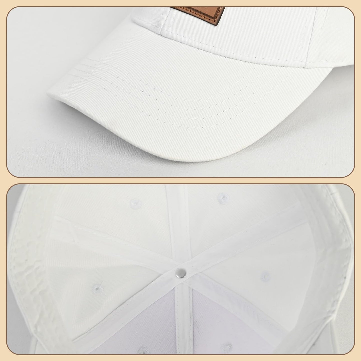 Personalized Baby Baseball Cap Toddler Baseball Hat for Boys & Girls - Infant Sun Hat