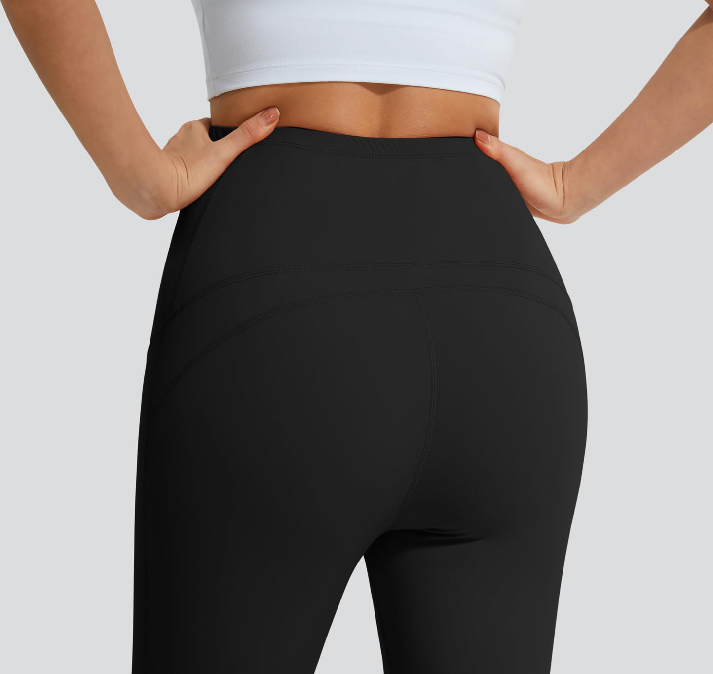 JOYSPELS Smooth Feeling Maternity Leggings Over The Belly with Pockets Workout Pregnancy Leggings