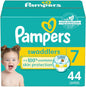 Pampers Baby Diapers - Swaddlers - Size 1, 198 Count, Ultra Absorbent Disposable Infant Diaper