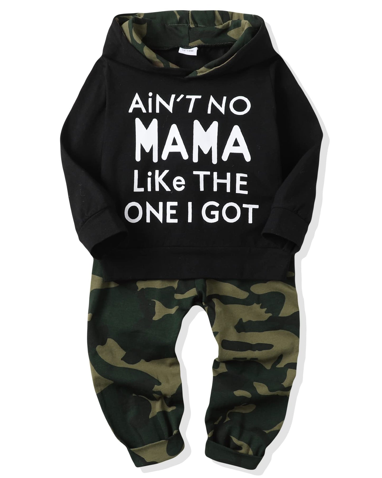 NZRVAWS Baby Boy Clothes Toddler Boy Outfit 2 3 4T 6 12 18 24 Month Fall Winter Hoodie Ripped Jeans Clothing