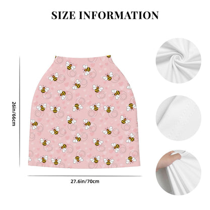 Cute Butterfly Baby Stuff Car Seat Covers Baby Multi-Use Car Seat Canopy Carrier Cover, Breathable Breastfeeding Cover Boys & Girls