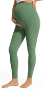 JOYSPELS Smooth Feeling Maternity Leggings Over The Belly with Pockets Workout Pregnancy Leggings