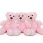 MorisMos 6Pcs Teddy Bears Bulk Baby Shower, 14inch Cute Teddy Bear Stuffed Animals Plush, Small Stuffed Bears on Centerpiece Baby Shower, White
