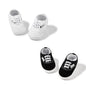 Morbido Infant Baby Boys Girls Canvas Sneaker Toddler Slip On Anti Skid Newborn First Walkers Candy Shoes for 0-18 Months