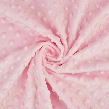 American Baby Company Heavenly Soft Chenille Sherpa Receiving Blanket, 3D Pink, 30" x 35", Warm and Cozy for Boys and Girls, Ideal for Baby Carrier, Stroller, and Travel