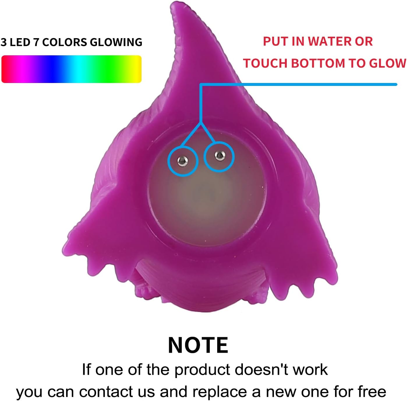 6 Packs Light-Up Floating Dinosaur Bath Toys Set, for Baby Toddler Nephew in Birthday Christmas Easter , Great Water Bathtub Shower Pool Bath Toy for Children Preschool