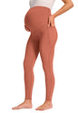 JOYSPELS Smooth Feeling Maternity Leggings Over The Belly with Pockets Workout Pregnancy Leggings