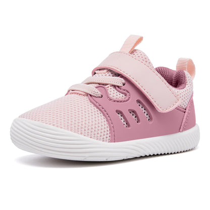 MORENDL Toddler Sneakers Baby Boys & Girls Barefoot Shoes Lightweight Breathable Walking Running Tennis Athletic Sport Shoes