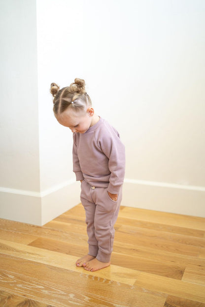Fall Outfits for Kids and Toddler | Long Sleeve Top and Long Pants Set Baby Sweatsuits