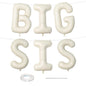 40 Inch Beige OH BABY Balloon for Baby Shower, Large Cream White Oh Baby Balloons Letters with Ribbon, Neutral Ivory Alphabet Oh Baby Balloon Banner Sign for Gender Reveal Backdrop Party Decorations