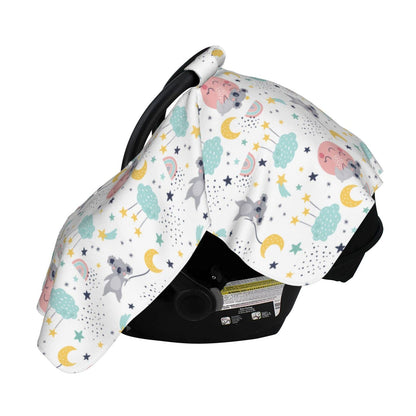 Butterfly Car Seat Cover for Baby in Winter Summer, Nursing Cover for Mom Butterfly Baby Stuff for Baby Girl Boy