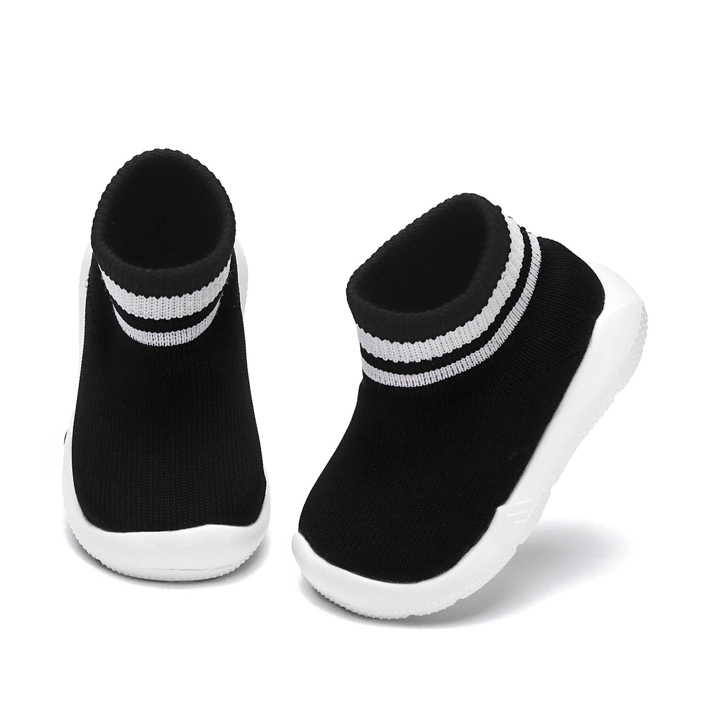 Engtoy Baby Shoes & Socks - Non-Slip Breathable Slippers with Soft Rubber Sole - Baby Boys & Girls Slip On Sneakers