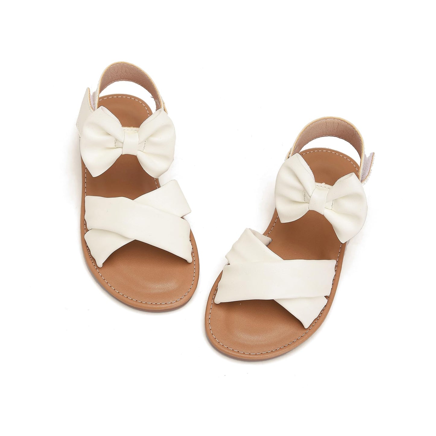 Toddler Girls Sandals Summer Flats Dress Shoes for Baby Little Kids Girl