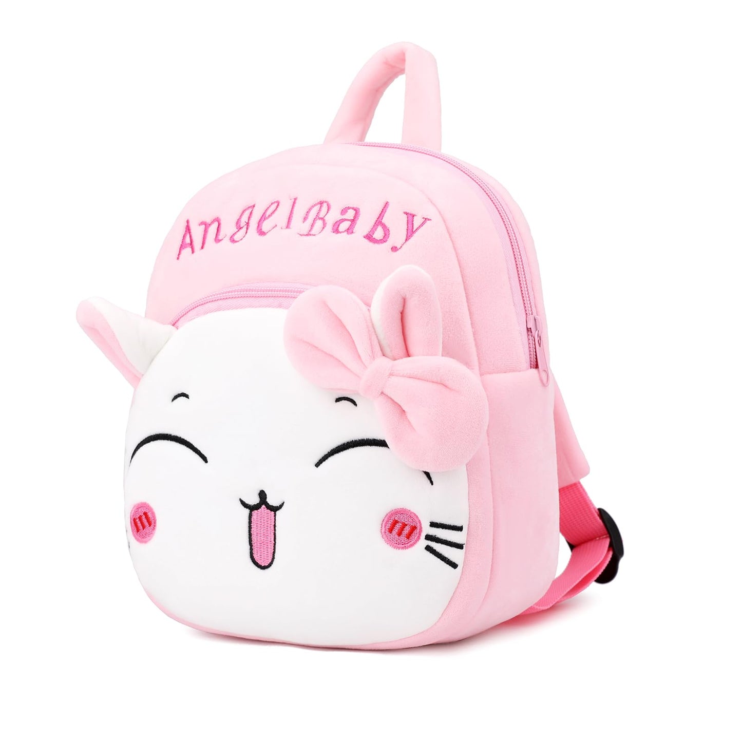 Cute Toddler Backpack Plush Animal Cartoon Mini Travel Daycare Bag for Baby Girl Boy 2-6 Years (Shark Blue)