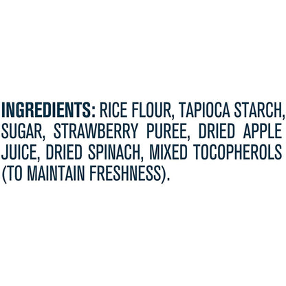 Gerber Snacks for Baby Teethers, Strawberry Apple Spinach, 1.7 oz Box (12 Pack)