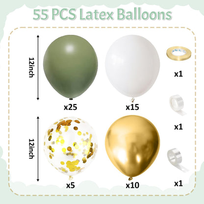 Neutral Balloons Arch Kit, Pink Beige Boho Balloons Garland with Double Stuffed Sand White Balloon for Baby Shower Birthday Wedding Bridal Shower Party Decorations