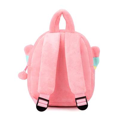 Cute Toddler Backpack Plush Animal Cartoon Mini Travel Daycare Bag for Baby Girl Boy 2-6 Years (Shark Blue)
