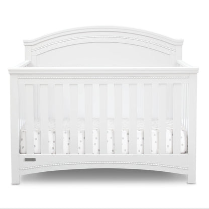 Delta Children Simmons Kids SlumberTime Emma Convertible Crib N More, Grey