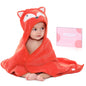 Baby Hooded Towel with Unique Animal Design Ultra Soft Thick Cotton Bath Towel for Newborn (Bunny)