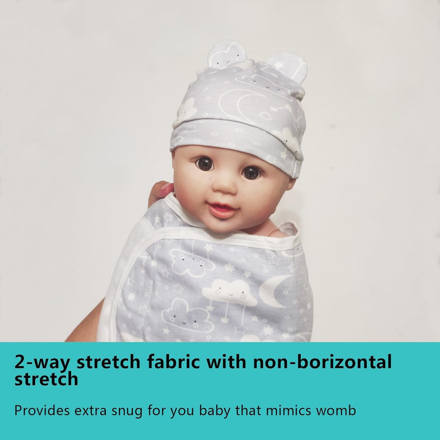 3-Pack Organic Baby Swaddle Sleep Sacks - Newborn Swaddle Sack - Baby Sleep Sack - Baby Swaddle Blanket Wrap…