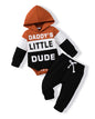 Renotemy Newborn Baby Boy Clothes Infant Boy Outfits Baby Hoodie Romper Fall Winter 0 3 6 9 12 18 Months Baby Clothes for Boy