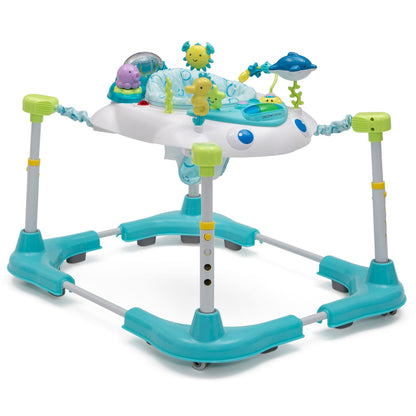 Delta Children Learn2Walk Balancer Baby Walker, Blue Ocean Adventure