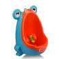 Cute Frog Potty Training Urinal for Boys with Funny Aiming Target - Coffee