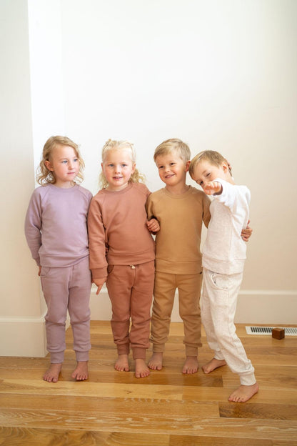Fall Outfits for Kids and Toddler | Long Sleeve Top and Long Pants Set Baby Sweatsuits