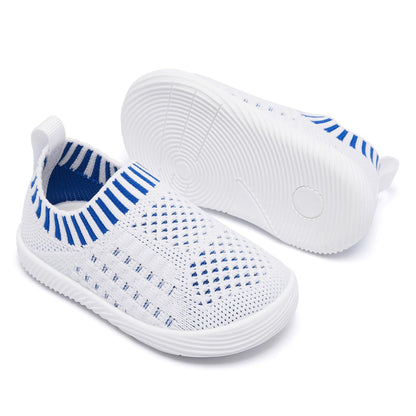 MORENDL Baby Shoes Toddler Walking Sock Shoes Non-Slip Breathable Boys & Girls Sneakers Infant Tennis Shoes
