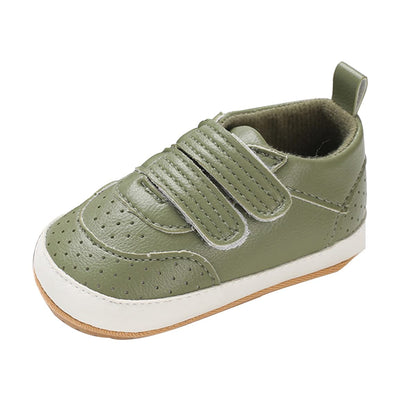 E-FAK Baby Shoes Boys Girls Infant Sneakers Non-Slip Rubber Sole Toddler Crib First Walker Shoes