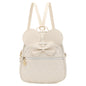 KL928 Girls Bowknot Polka Dot Cute Mini Backpack Small Daypacks Convertible Shoulder Bag Purse for Women