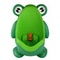 Cute Frog Potty Training Urinal for Boys with Funny Aiming Target - Coffee