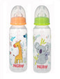 Nuby Printed Non Drip Standard Bottle, Colors May Vary, 2 Count