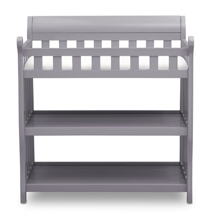 Delta Children Eclipse Changing Table with Changing Pad, White