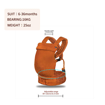 Baby Carrier for Newborn to Toddler, 7-35 lbs Weight Capacity, Ergonomic Backpack Design, Front and Back Facing Options, Blue