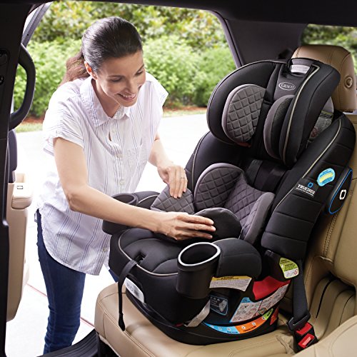 Graco 4Ever DLX 4-in-1 Car Seat, Maven | Infant to Toddler Car Seat, with 10 Years of Use | Rear-Facing, Forward-Facing and Booster Modes | Safe, Comfortable and Convenient