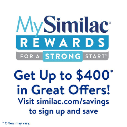 Similac Advance Infant Formula with Iron, Baby Formula Powder, 30.8-oz Value Can
