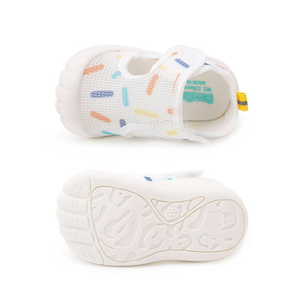 RVROVIC Boys Girls Athletic Sports Sandals Open-Toe Breathable Rubber Sole Beach Water Shoes for Toddler