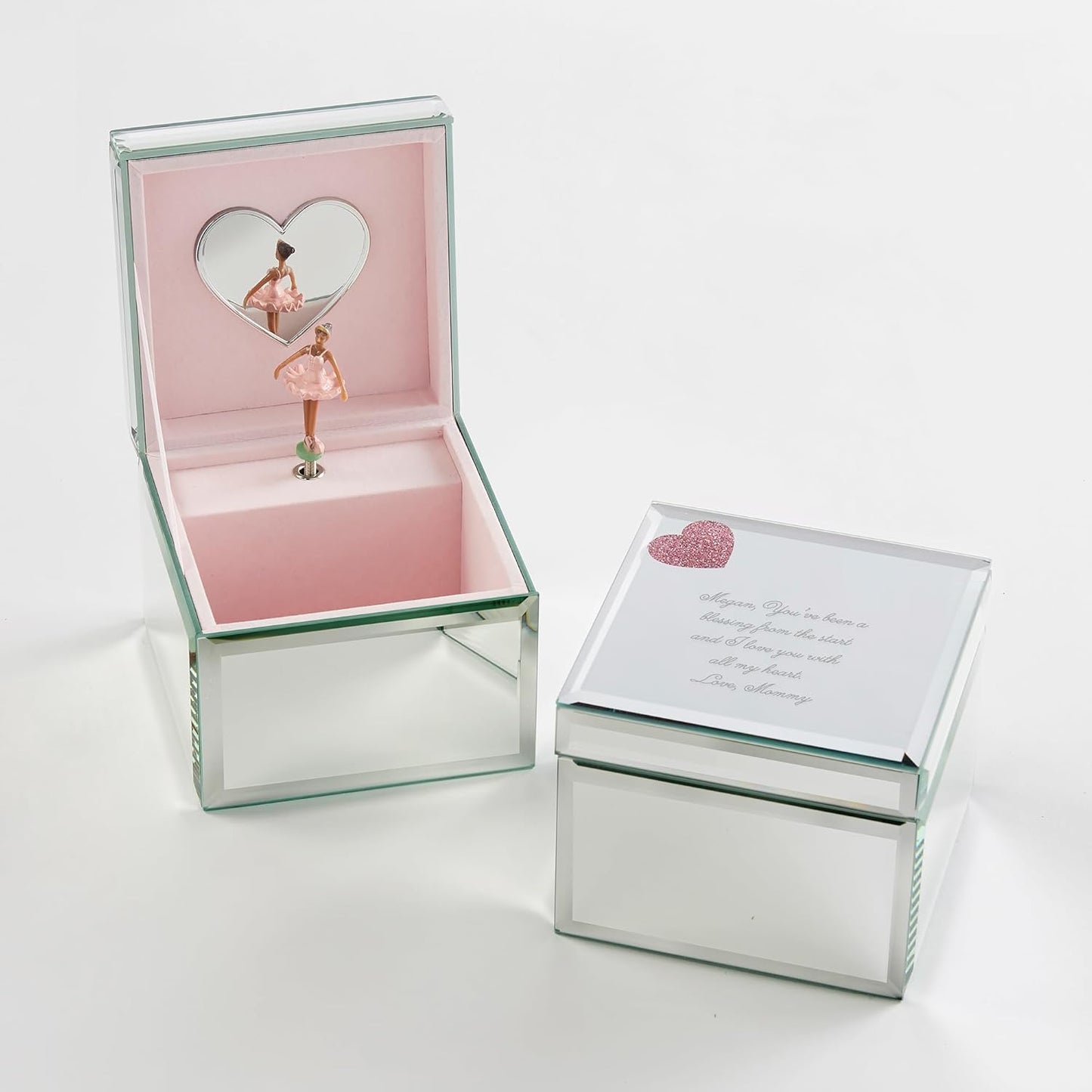 THINGS REMEMBERED Personalized Ballerina Musical Jewelry Box with Engraving Included, Play Swan Lake Music (Free Customization)