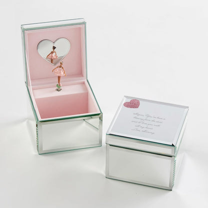THINGS REMEMBERED Personalized Ballerina Musical Jewelry Box with Engraving Included, Play Swan Lake Music (Free Customization)