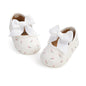 HsdsBebe Infant Baby Girls Mary Jane Flats Bow Non-Slip Soft Sole Princess Toddler First Walkers Sneaker Wedding Dress Shoes